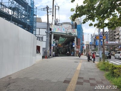 ハッピーロード大山の川越街道側